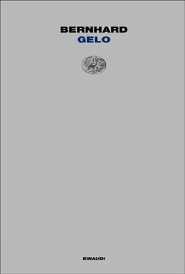 Gelo by Thomas Bernhard cover