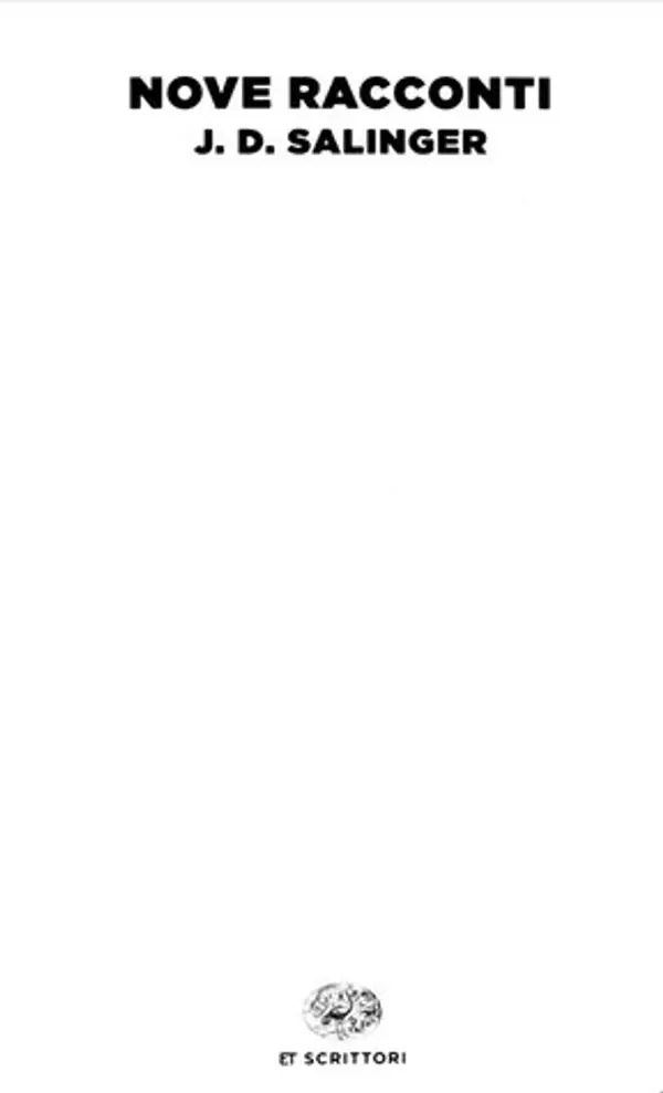 Nove racconti by J.D. Salinger cover