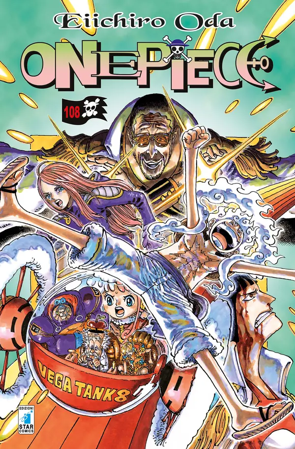 One Piece, Vol. 108 by Eiichiro Oda cover