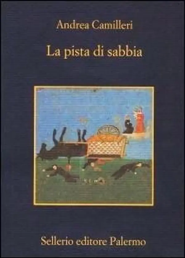 La pista di sabbia (Commissario Montalbano #12) by Andrea Camilleri cover