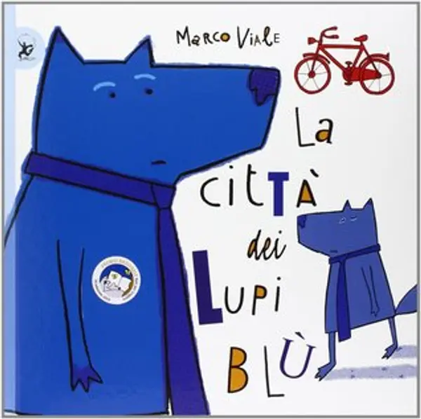 La città dei lupi blù by Marco Viale cover