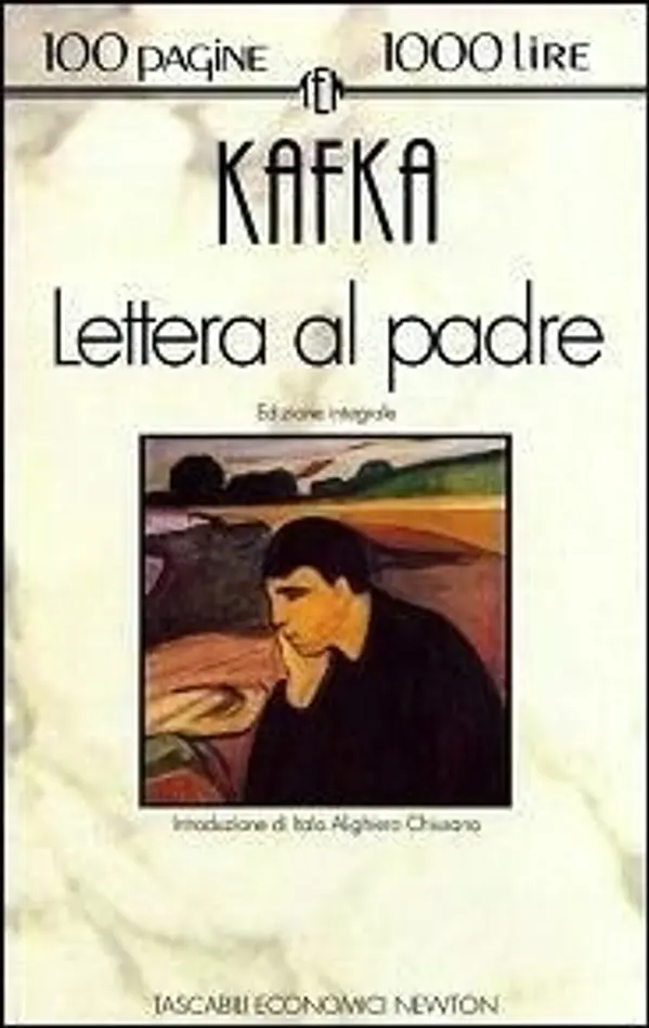 Lettera al padre by Franz Kafka cover