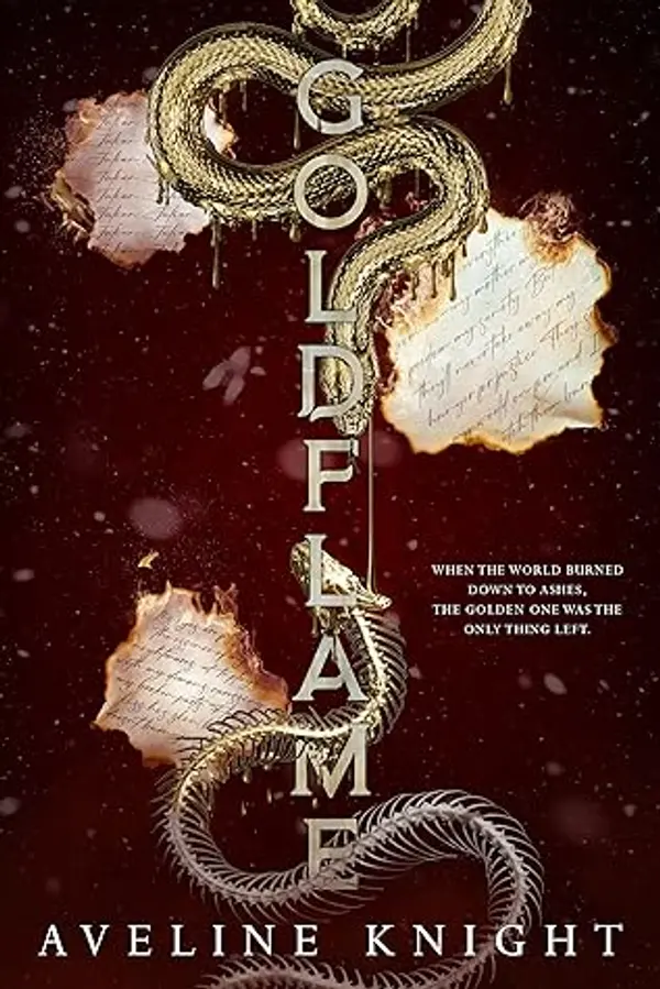 Goldflame (Book 2) by Aveline Knight cover