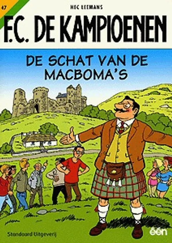 De schat van de Macboma's (F.C. De Kampioenen #47) by Hec Leemans cover
