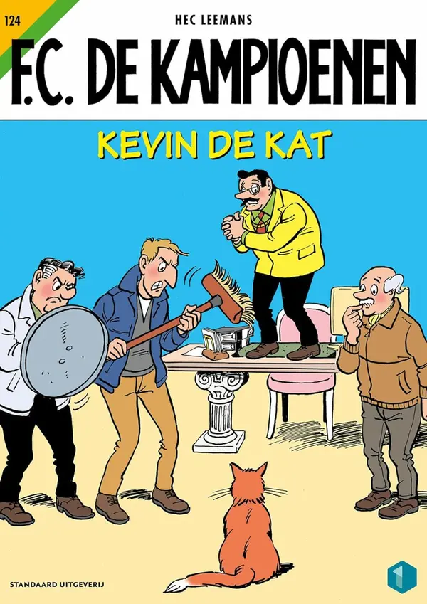 Kevin de Kat (F.C. De Kampioenen #124) by Hec Leemans cover