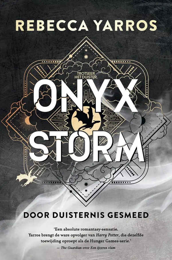 Onyx Storm (Fourth Wing #3) (Dutch Edition) by Rebecca Yarros cover
