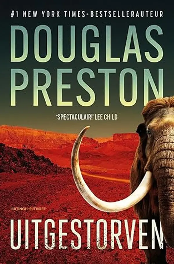 Uitgestorven by Douglas Preston cover