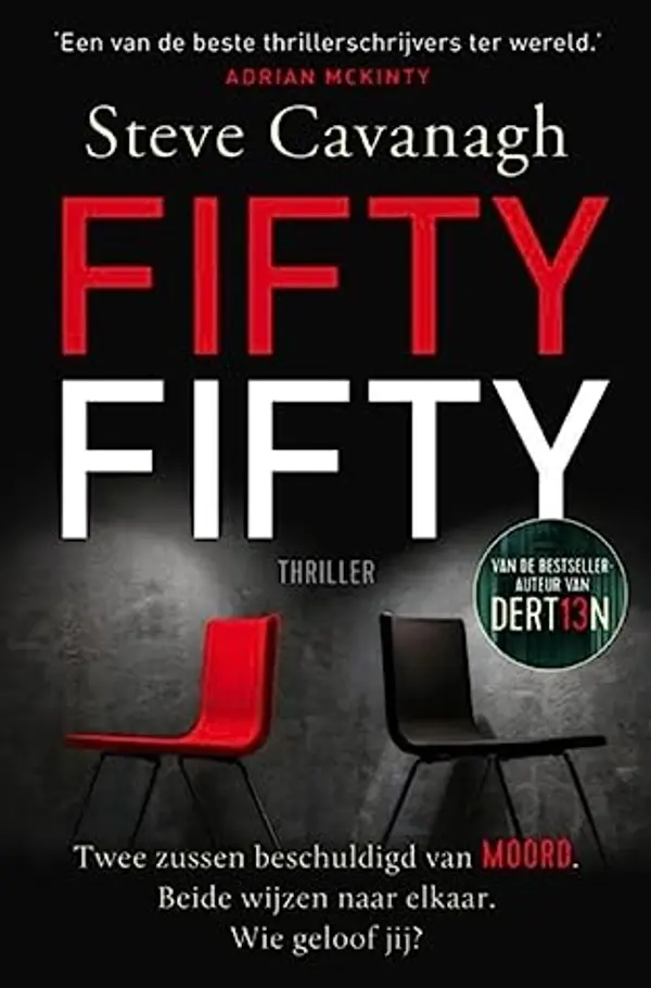 Fifty Fifty (Eddie Flynn #5) by Steve Cavanagh cover