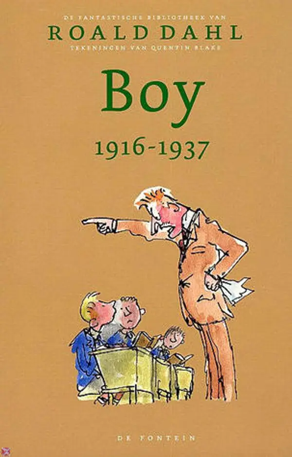 Boy 1916-1937 by Roald Dahl cover