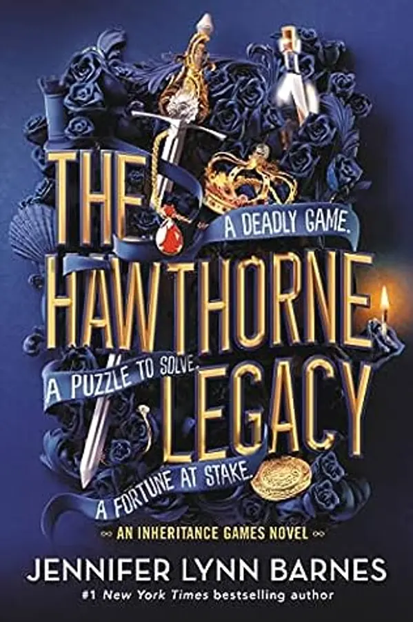 NEW-The Hawthorne Legacy (The Inheritance Games, 2) by Jennifer Lynn Barnes cover