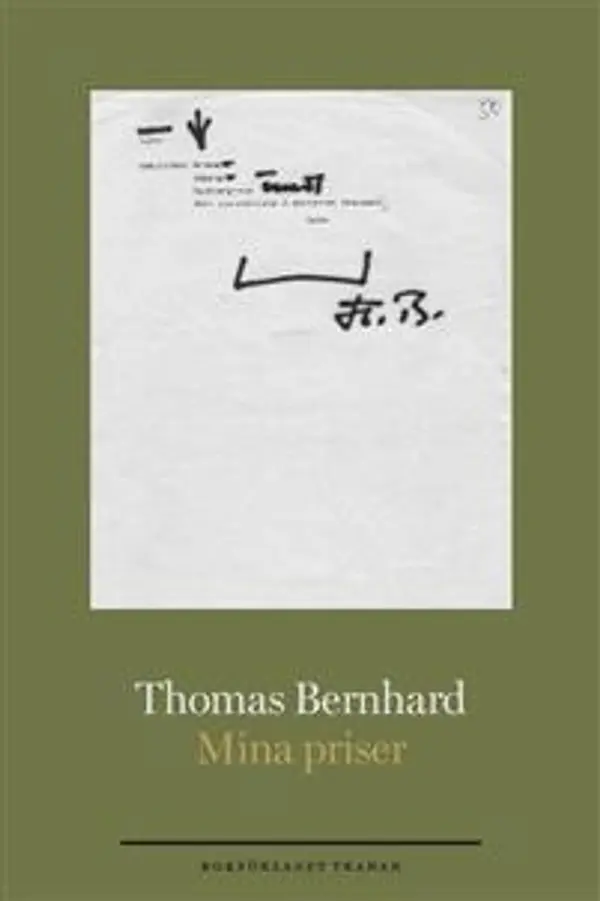 Mina priser by Thomas Bernhard cover