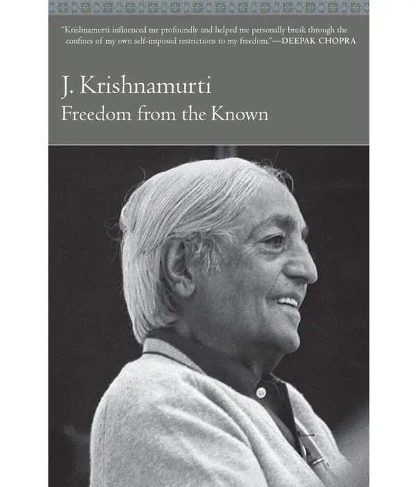 Freedom from the Known by Jiddu Krishnamurti, Mary Lutyens cover