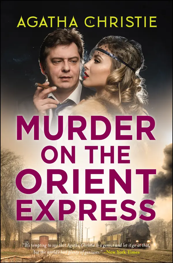 Murder on the Orient Express by Agatha Christie cover