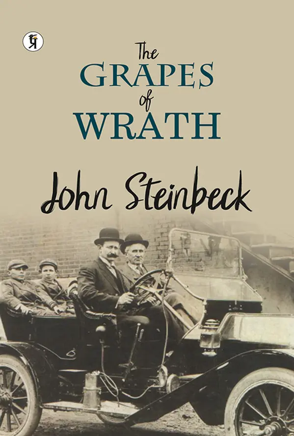The Grapes Of Wrath by John Steinbeck cover