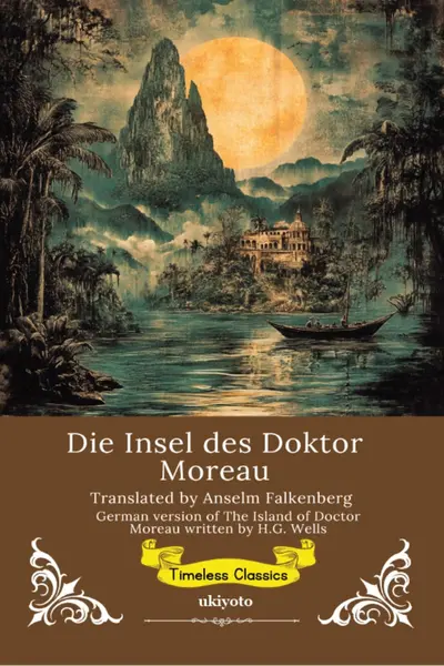 Die Insel des Doktor Moreau | German Version of The Island of Doctor Moreau book cover