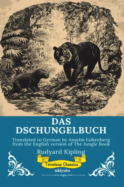DAS DSCHUNGELBUCH | German Version of The Jungle Book book cover