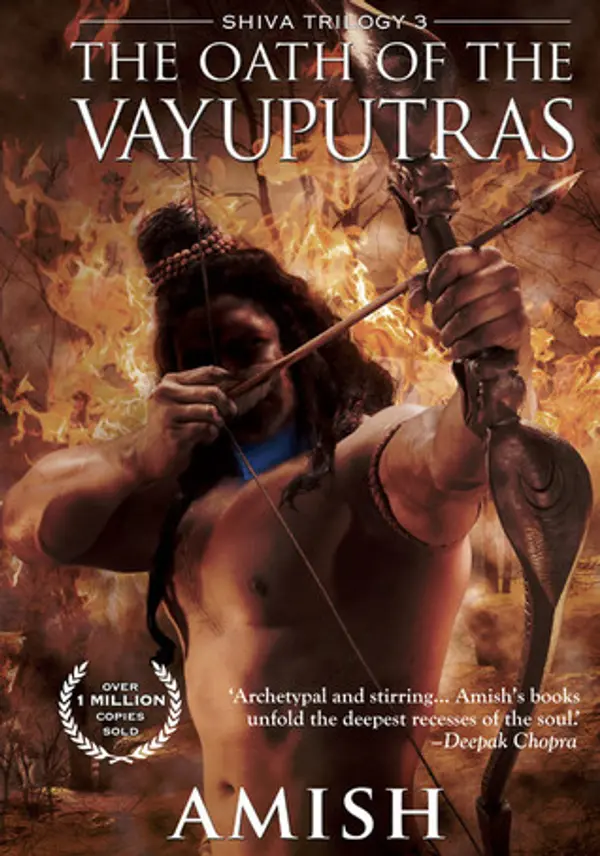 The Oath of the Vayuputras (Shiva Trilogy, #3) by Amish Tripathi cover
