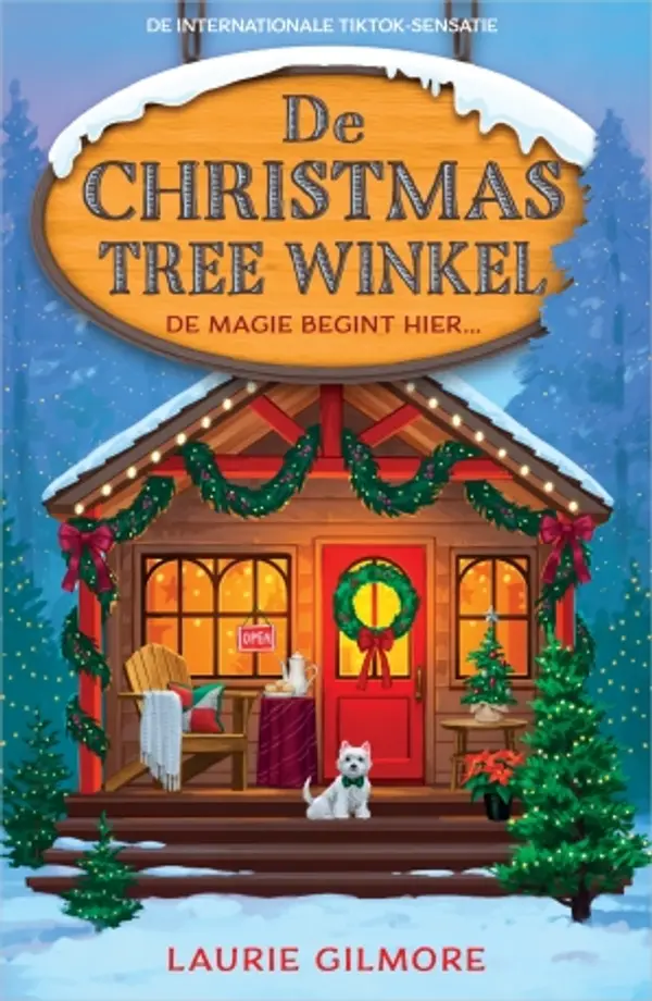 De Christmas Tree Winkel (Dream Harbor, #3) by Laurie Gilmore cover