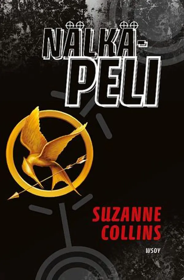 Nälkäpeli (Nälkäpeli, #1) by Suzanne Collins cover