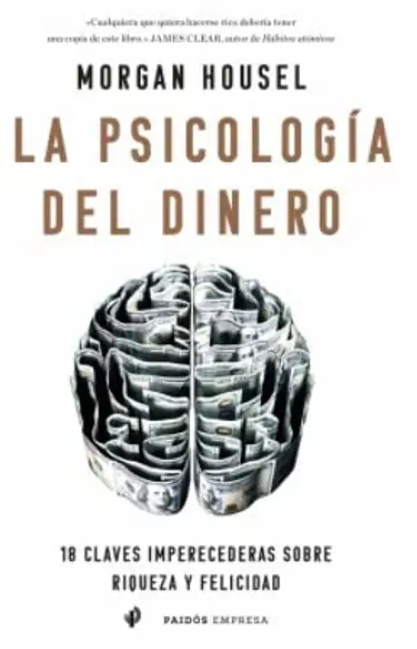 La psicología del dinero by Morgan Housel cover