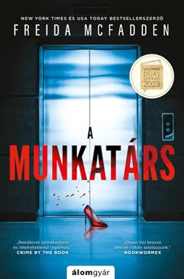 A munkatárs by Freida McFadden cover