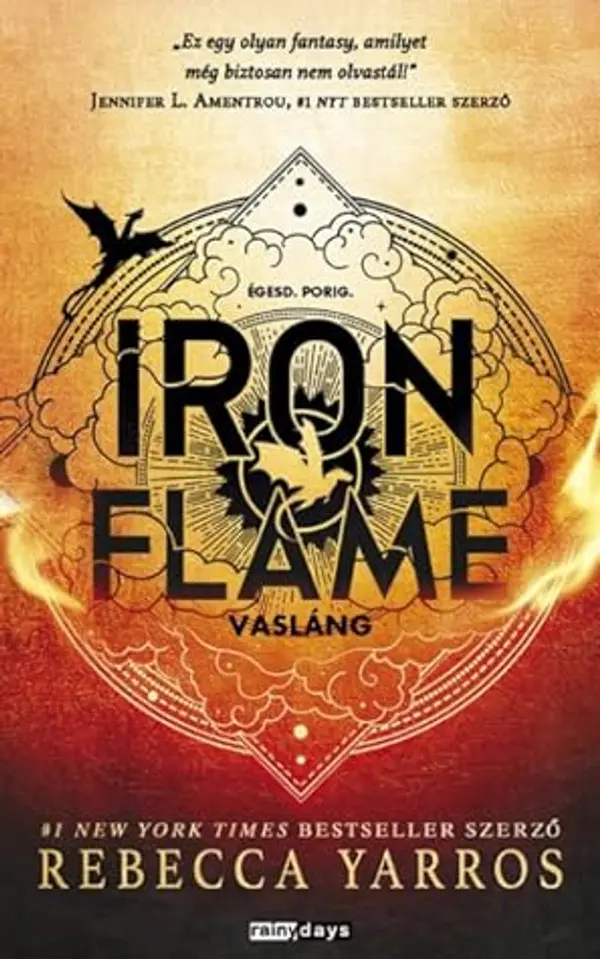 Iron Flame - Vasláng (Negyedik szárny, #2) by Rebecca Yarros cover