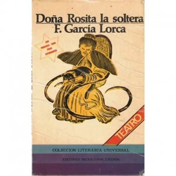 Doña Rosita la soltera by Federico García Lorca cover