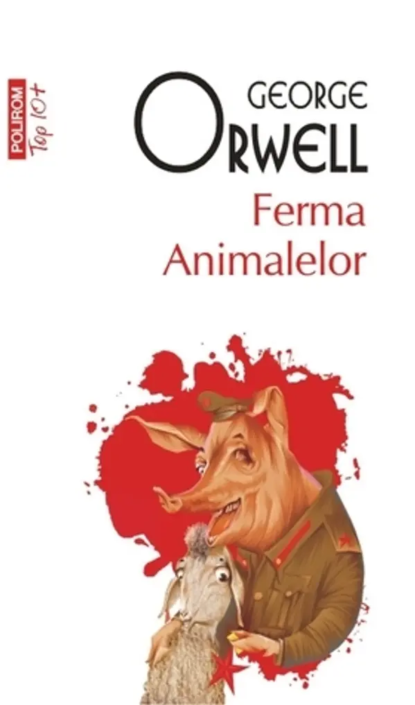 Ferma animalelor by George Orwell cover