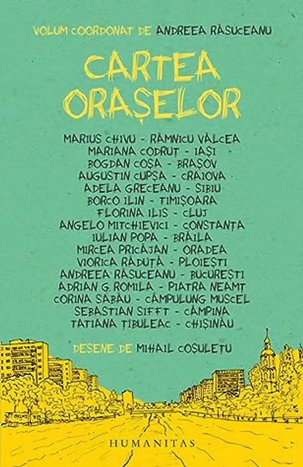 Cartea orașelor by Andreea Răsuceanu cover