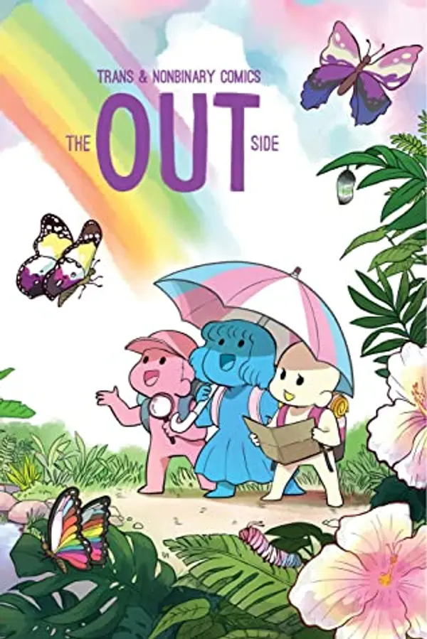 The Out Side: Trans & Nonbinary Comics by The Kao cover