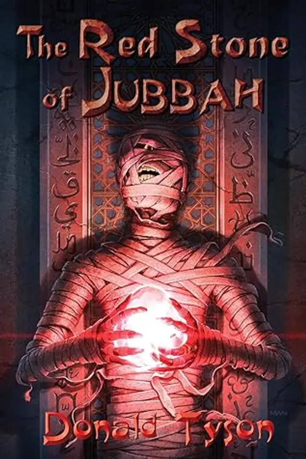 The Red Stone of Jubbah by Donald Tyson cover