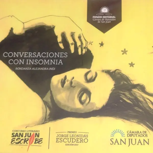 Conversaciones con insomnia by Alejandra Inés Bondanza cover