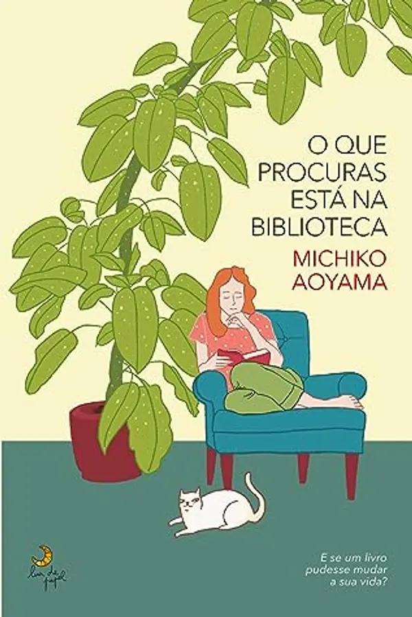 O Que Procuras Está na Biblioteca (Portuguese Edition) by Michiko Aoyama cover