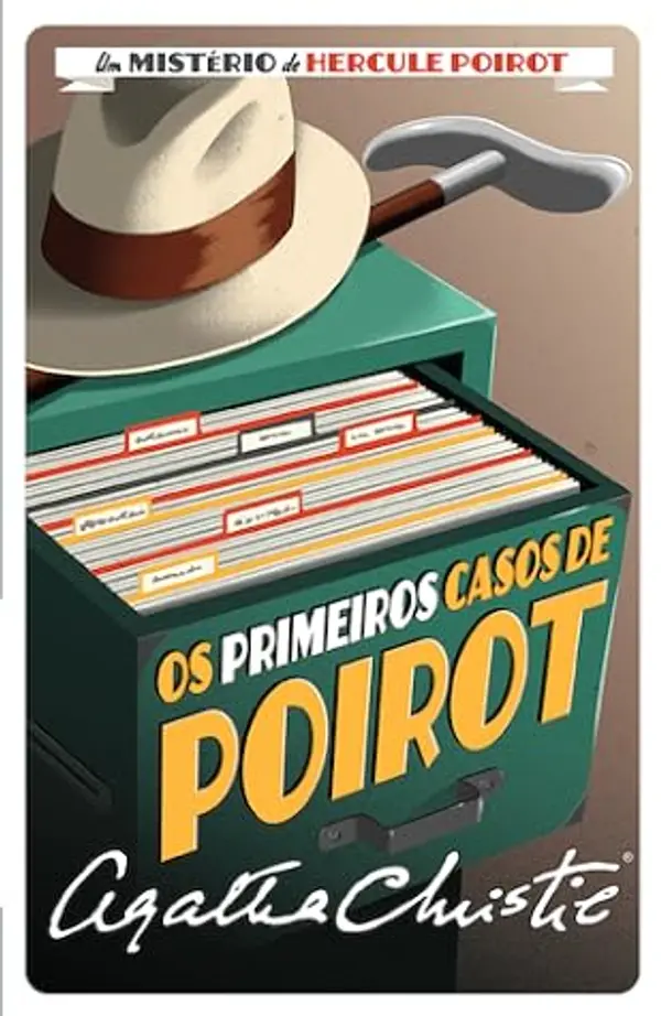 Os Primeiros Casos de Poirot by Agatha Christie cover