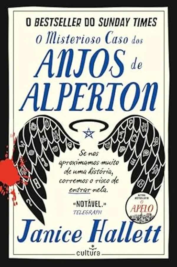 O Misterioso Caso dos Anjos de Alperton (Portuguese Edition) by Janice Hallett cover