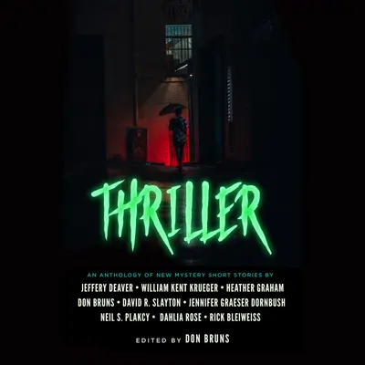 Thriller book cover