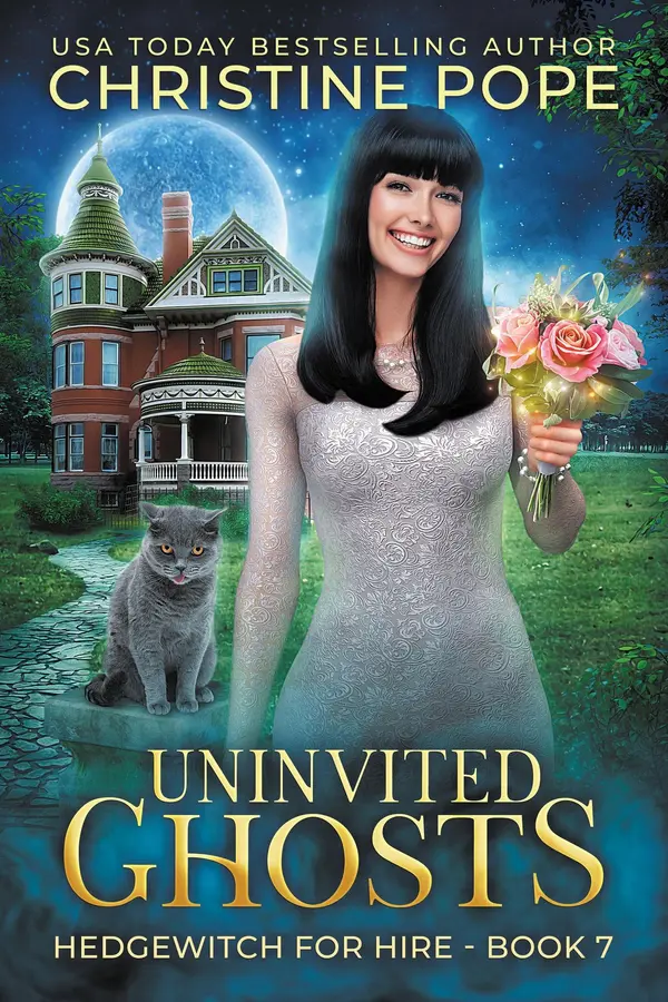 Uninvited Ghosts by Christine Pope cover