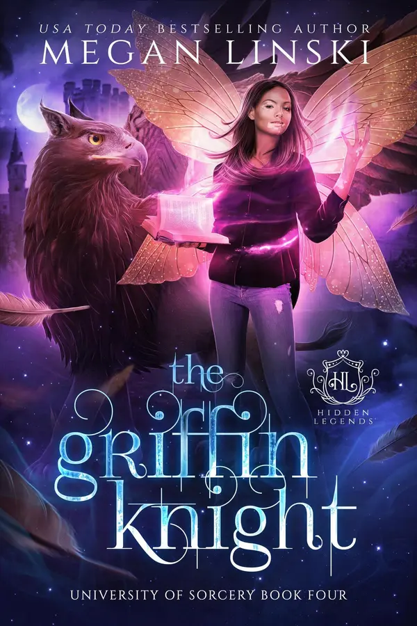 The Griffin Knight by Megan Linski, Hidden Legends cover
