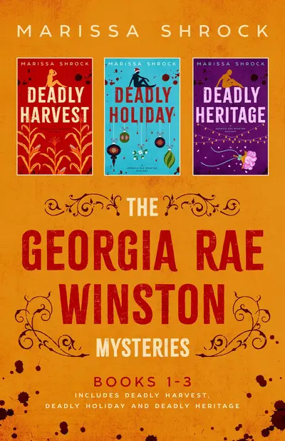 The Georgia Rae Winston Mysteries Books 1-3 book cover