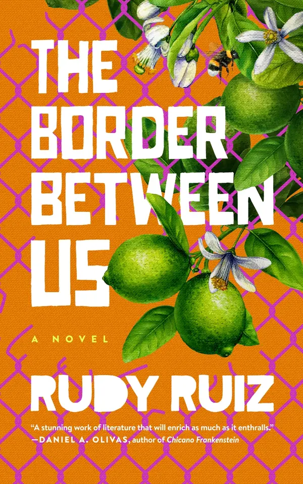 The Border Between Us by Rudy Ruiz cover