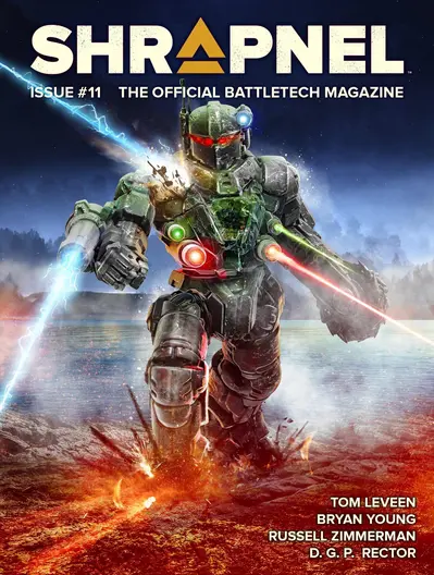 BattleTech: Shrapnel, Issue #11 (The Official BattleTech Magazine) book cover