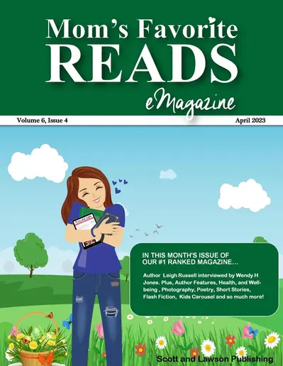 Mom's Favorite Reads eMagazine April 2023 book cover