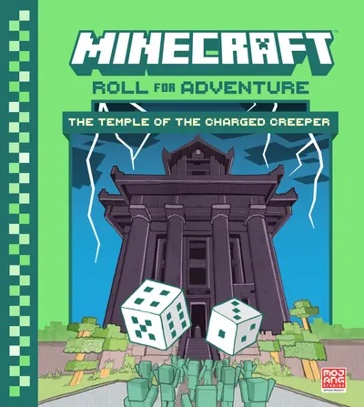 Minecraft: Roll for Adventure: The Temple of the Charged Creeper book cover