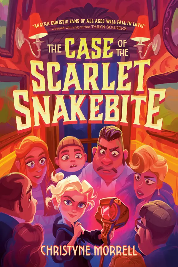 The Case of the Scarlet Snakebite by Christyne Morrell cover