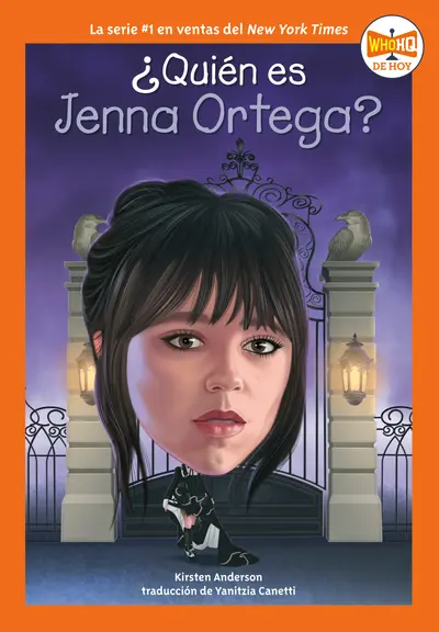 ¿Quién es Jenna Ortega? (Who Is Jenna Ortega? Spanish Edition) book cover