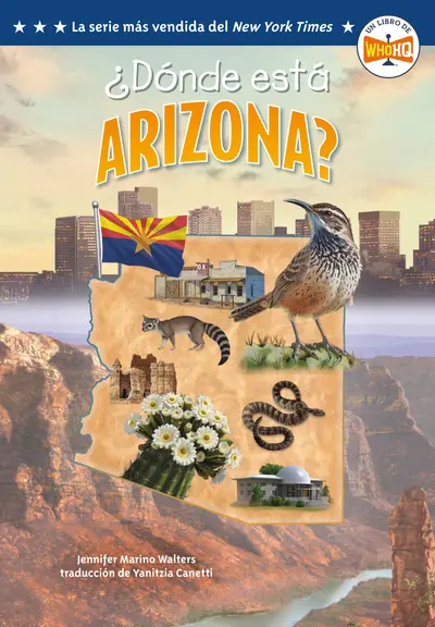 ¿Dónde está Arizona? (Where Is Arizona? Spanish Edition) book cover