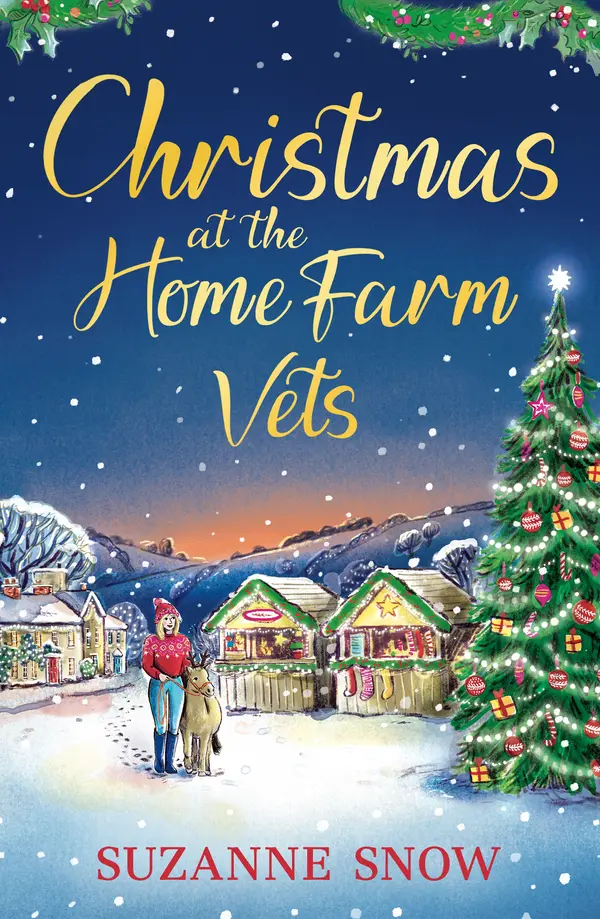 Christmas at the Home Farm Vets by Suzanne Snow cover