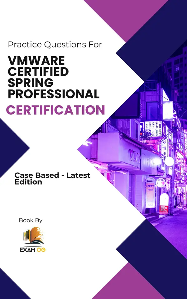 VMWARE Certified Spring Professional Certification Cased Based Practice ...