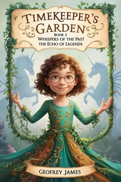 Timekeeper’s Garden- Book 2 - Whispers of the Past-The Echo of Legends book cover