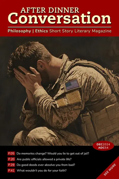 After Dinner Conversation Magazine book cover